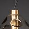 Lámpara colgante italiana de cristal de Murano a lunares, años 70, Imagen 5