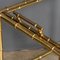 20th Century French Bamboo Effect Brass & Glass Drinks Trolley, 1970s, Set of 2 11