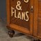 20th Century English Oak Dairy Grocery Shop Dresser, 1920s 21