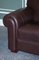 Brown Leather Three to Four Seater Sofa, 1980s 12