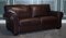 Brown Leather Three to Four Seater Sofa, 1980s 2