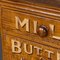 20th Century Victorian Pine Credenza Dairy Grocers Counter, 1900s, Image 8