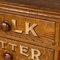 20th Century Victorian Pine Credenza Dairy Grocers Counter, 1900s 9