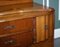 Vintage Art Deco Hand Carved Oak Dressing Table with Mirror, 1970s 11