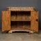 19th Century Italian Painted Pine Credenza with Cupboard & Drawer, 1860s, Image 7