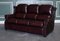 Vintage Thomas Lloyd Marlow Burgundy Leather 3 Seater Sofa, 1980s, Image 14