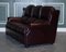 Vintage Thomas Lloyd Marlow Burgundy Leather 3 Seater Sofa, 1980s 4