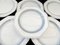 Vintage French Dinner Plates from Longchamp, 1950s, Set of 6 1