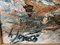 Henri Jonas, Breton Fishing Boat, 2000s, Oil on Panel, Framed 6