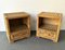Italian Rattan Bedside Tables attributed to Tito Agnoli, 1970s, Set of 2, Image 1