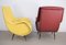 Armchairs by Aldo Morbelli for ISA, Italy, 1950s, Set of 2 7
