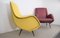 Armchairs by Aldo Morbelli for ISA, Italy, 1950s, Set of 2, Image 3