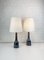 Tall Danish Model 941 Table Lamps in Ceramic by Einar Johansen for Søholm Stoneware, 1960s, Set of 2, Image 9