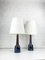 Tall Danish Model 941 Table Lamps in Ceramic by Einar Johansen for Søholm Stoneware, 1960s, Set of 2 1