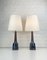 Tall Danish Model 941 Table Lamps in Ceramic by Einar Johansen for Søholm Stoneware, 1960s, Set of 2 2