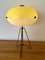 Italienische Mid-Century Lampe aus Methacrylat Metall & Messing von Stilnovo, 1960er 6