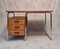 Bauhaus Desk in Oak by Rudolf Vichr, 1930s 7