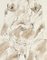 Wilhelm Loth, Torso femenino, Dibujo a tinta grande, Imagen 3
