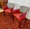 Red and Gray Armchairs, 1960s, Set of 2, Image 1