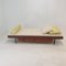 Dormeuse Mid-Century in teak con cuscini Dedar, anni '60, Immagine 10