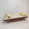 Mid-Century Teak Tagesbett mit Dedar Kissen, 1960er 2