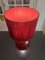 Red Vintage Glass Lamp from Ikea, 2000s, Image 7