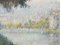 Gregory Davies, Landscape by the Water, 1970s, Pastel, Encadré 6