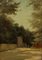 O. Carmorent, Ballade en calèche, années 1800, huile sur panneau, encadrée 4