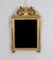 Specchio in stile Luigi XVI dei primi del XX secolo in legno dorato, Immagine 1