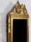 Espejo estilo Luis XVI de madera dorada de principios del siglo XX, Imagen 9