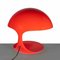 Red Cobra Table Lamp by Elio Martinelli, Italy, 1960 3