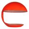 Red Cobra Table Lamp by Elio Martinelli, Italy, 1960 1