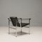 Black LC1 Chair by Pierre Jeanneret & Charlotte Perriand attributed to Cassina, 1960s 8