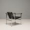 Schwarzer LC1 Stuhl von Pierre Jeanneret & Charlotte Perriand, Cassina zugeschrieben, 1960er 8