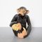Ceramic Monkey with Bananas Sculpture, Image 1