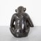 Ceramic Monkey with Bananas Sculpture 5