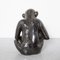 Ceramic Monkey with Bananas Sculpture, Image 5
