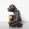 Escultura de mono de cerámica con plátanos, Imagen 4