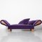 Royal Purple Chaise Longue, 1980s 14