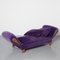 Royal Purple Chaise Longue, 1980s 5