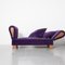 Chaise longue viola, anni '80, Immagine 13