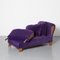 Royal Purple Chaise Longue, 1980s 2