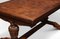 Large Oak Parquetry Top Refectory Table, 1890s, Image 3