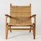 Poltrone Ch 27 Mid-Century di Hans J. Wegner per Carl Hansen & Son, anni '50, set di 2, Immagine 5