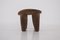 Vintage Brown Senfo Stool 4