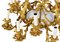 Lampadario in bronzo dorato con elementi Art Nouveau, inizio XX secolo, Immagine 7
