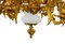 Vergoldeter Bronze Kronleuchter mit Jugendstil Elementen, 1900er 5
