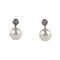 Boucles d'Oreilles en Or avec Perles et Diamants par Marco Bicego, 2000s, Set de 2 1