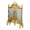 20th Century Louis XVI Fireplace Screen in Gilded Bronze 2