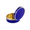 Cozza argento francese in smalto blu cobalto, Immagine 5